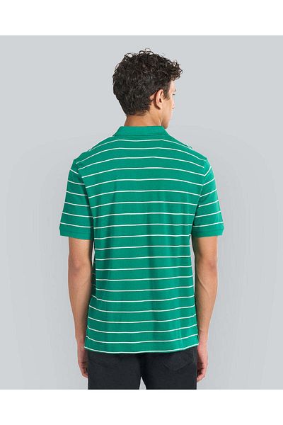 Gant STRIPED SHORT SLEEVE POLO FOR MEN (RED & WHITE)