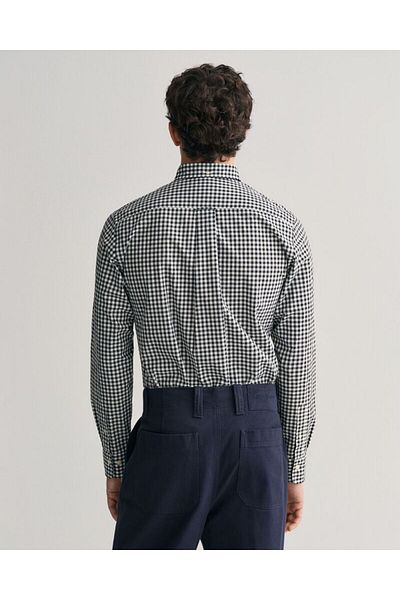 Gant Regular Fit Gingham Poplin Shirt