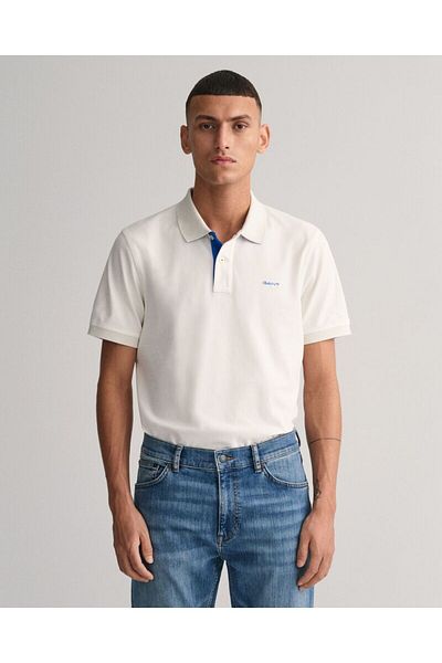 Gant Contrast Piqué Polo Shirt