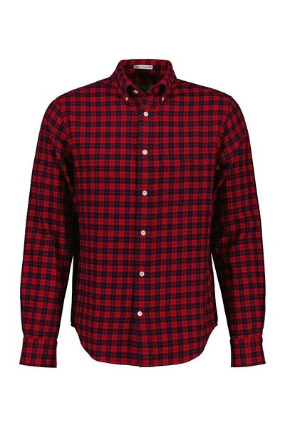 Gant Regular Fit Checked Flannel Shirt