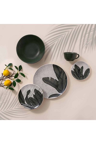 Rio 20-Piece Porcelain Dinner Set - -Serve 4 Persons