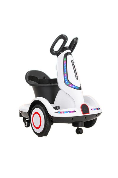 rexa Children's Four-Wheeled Electric Toy Car Indoor Outdoor Remote Control Plastic Balance