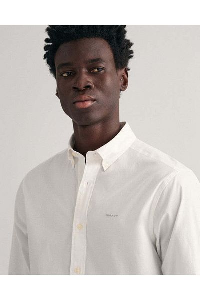 Gant قميص أكسفورد Pinpoint ذو المقاس العادي
