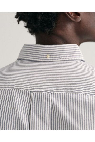 Gant Regular Fit Banker Stripe Classic Oxford Shirt