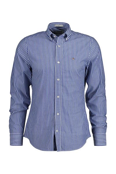 Gant Slim Fit Striped Poplin Shirt