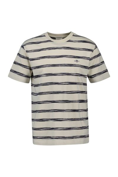Gant تي شيرت مخطط بأكمام قصيرة