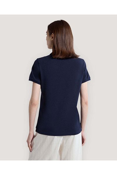 Gant SLIM SHEILD CAP SLEEVE PIQUE POLO