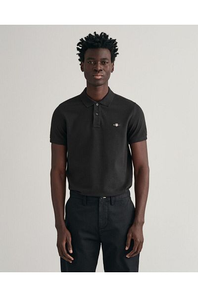 Gant Slim Fit Shield Piqué Polo Shirt