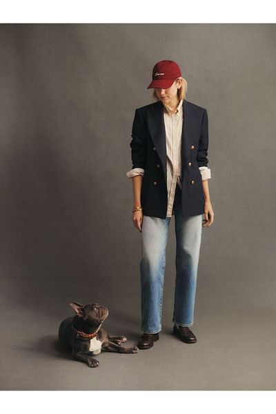 Gant Oversized Striped Poplin Shirt