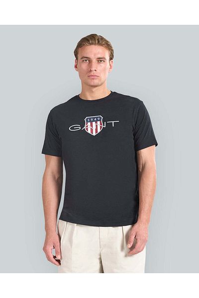 Gant REGULAR FIT ARCHIVE SHIELD T-SHIRT FOR MEN (GREY MELANGE)