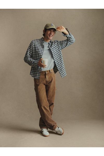 Gant Regular Fit Checked Flannel Shirt