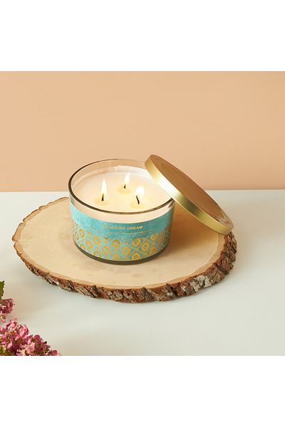 LPDP Scent.d Turquoise Dream 3-Wick Jar Candle - 16 oz