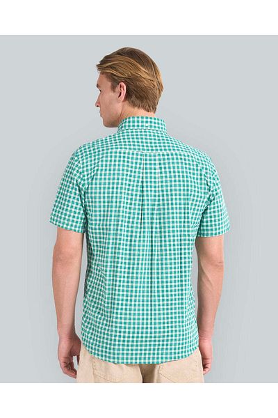 Gant POPLIN SHORT-SLEEVE CHECK SHIRT