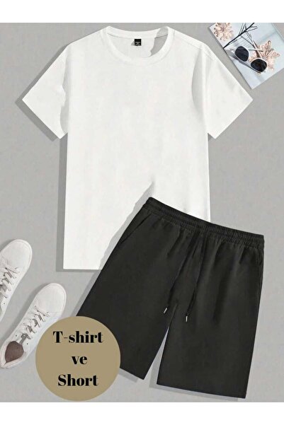 FİTGO Σετ ανδρικό σορτς 2 τεμαχίων