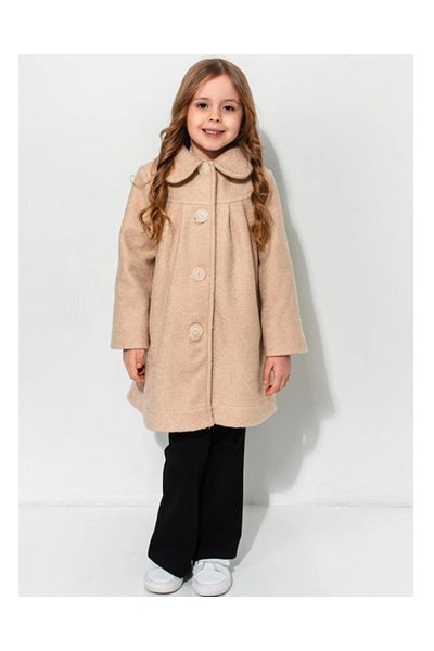 fustite cu luminite Beige Children's Autumn School Coat - 104 cm