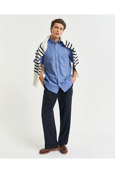 Gant Regular Fit Classic Oxford Short Sleeve Shirt