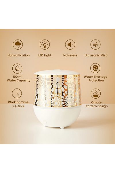 Lifestyle Mandy Printed Aroma Diffuser - 100 ml