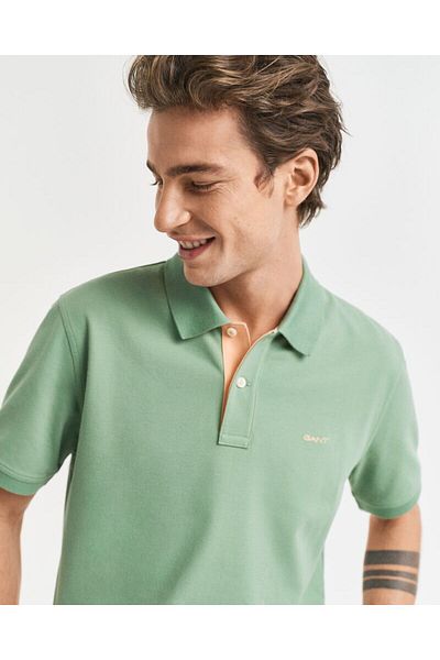 Gant Contrast Piqué Polo Shirt