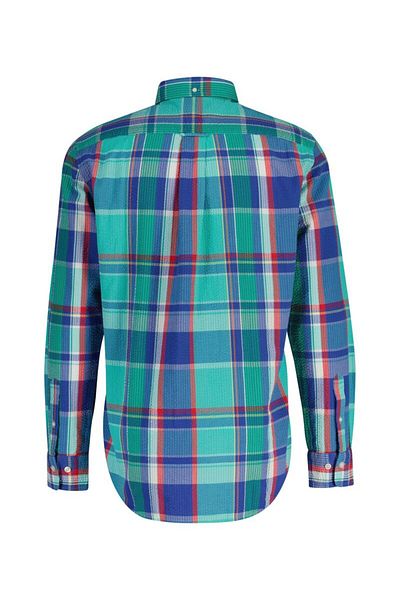 Gant قميص سيرساكر مدراس بقصّة عادية