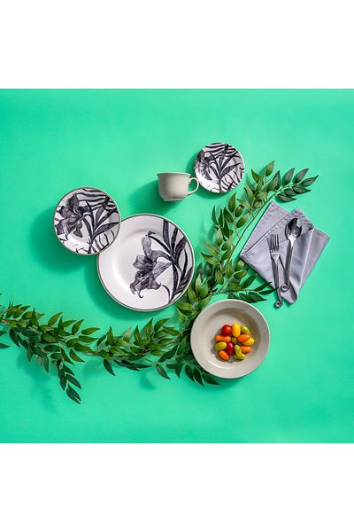 Rio 20 Pcs Porcelain Dinner Set Serve 4 Persons