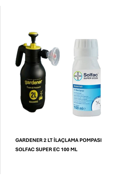 ARTI İLAÇLAMA SolfacEc 25 100ml Tahtakurusu Kokarca Böceği Kene İlacı Gardene...