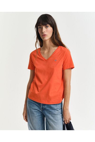 Gant Shield V-Neck T-Shirt