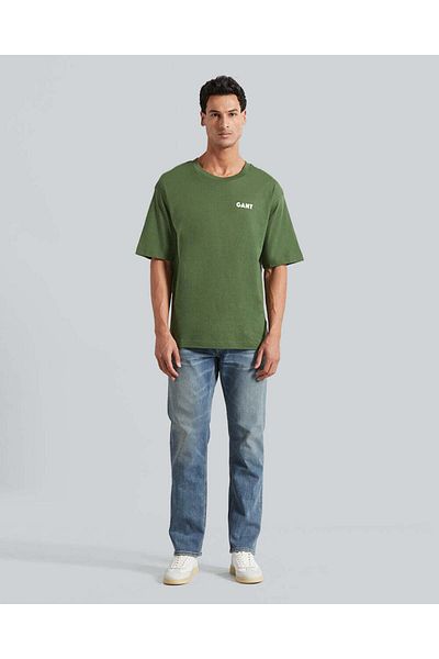 Gant Back Logo Graphic Short Sleeve T-Shirt