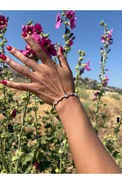 DEROSA JEWELRY&TEXTILES PASLANMAZ ÇELİK IŞILTILI BİLEKLİK