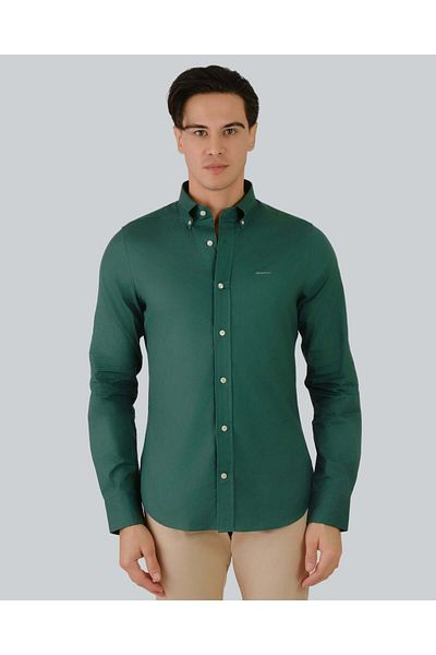 Gant Slim Fit Pinpoint Oxford Shirt