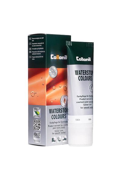 Collonil Waterstop Colours Almond Oil Shoe Cream, 75 ml, shell