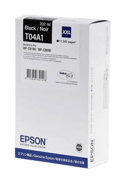 EPSON Cartuș Original Negru T04A1 (C13T04A14N)