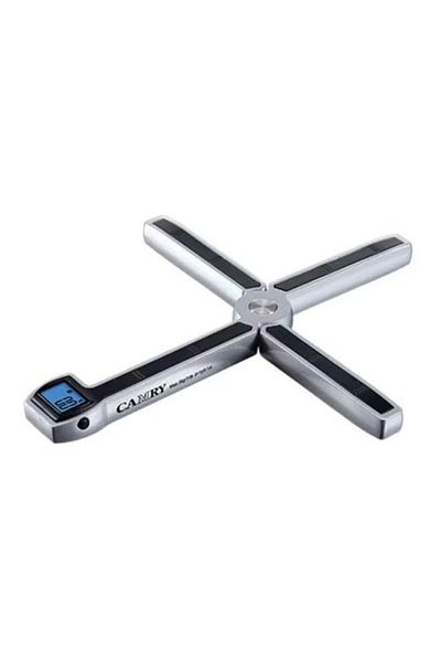 CAMRY Foldable Electronic Kitchen Scale (Capacity 5kg) Silver 17x12.5mm
