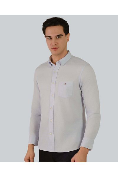 Gant Af Honeycomb Texture Shirt