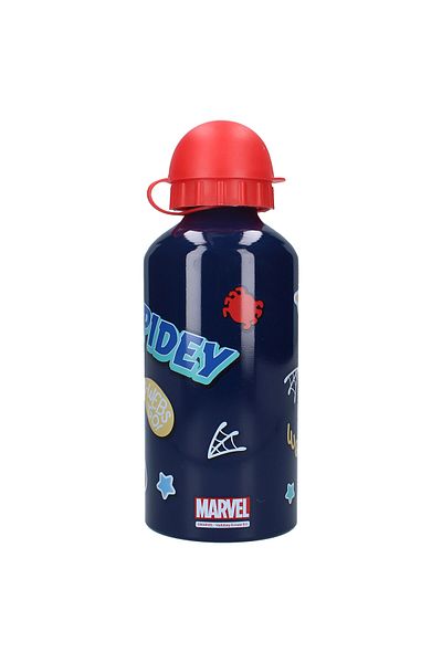 SPIDERMAN Aluminum water bottle, multicolor, capacity 500 ml, Spidey Really Refreshing
