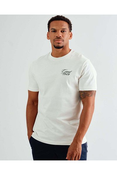 Gant Dubai Capsule Graphic Short Sleeve T-Shirt – Eggshell