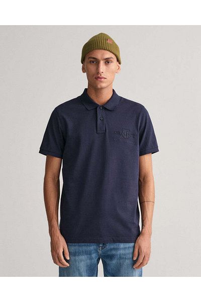 Gant Tonal Shield Polo Shirt