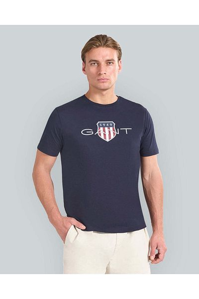 Gant REGULAR FIT ARCHIVE SHIELD T-SHIRT FOR MEN (NAVY)