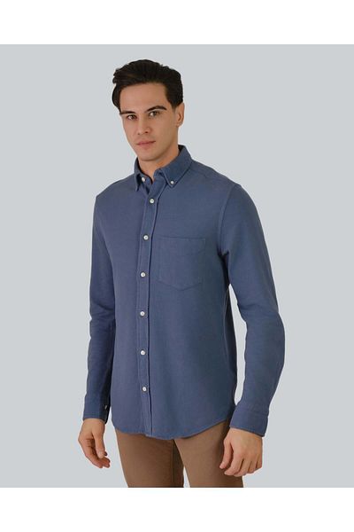 Gant Regular Fit Sunfaded Jersey Pique Shirt