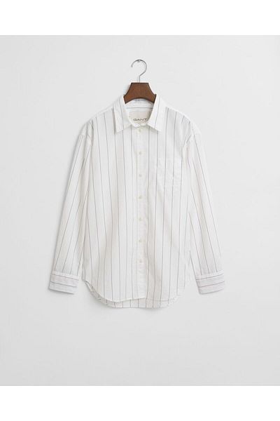 Gant Relaxed Fit Striped Contrast Shirt