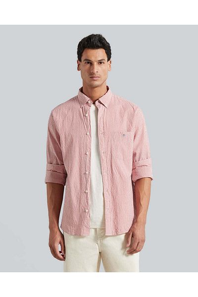 Gant Regular Fit Seersucker Stripe Shirt