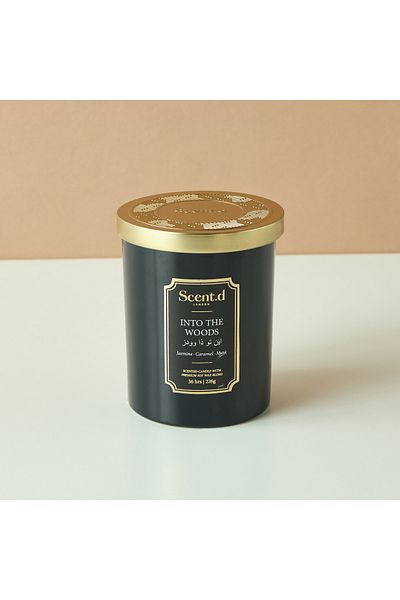 Scent.d London Scent.d Into the Woods Scented Jar Candle - 226 gms