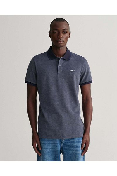 Gant 4-Color Oxford Pique Polo Shirt