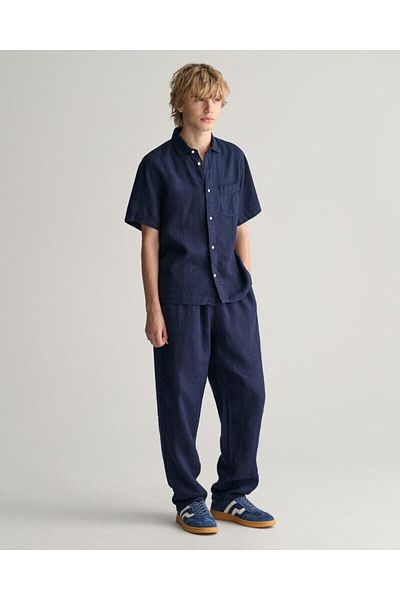 Gant Teens Linen Short Sleeve Shirt