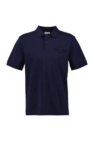 Gant REGULAR TONAL SHIELD SHORT SLEEVE POLO