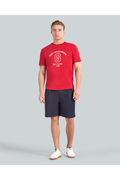 Gant GRAPHIC SHORT SLEEVE T-SHIRT FOR MEN (NAVY)