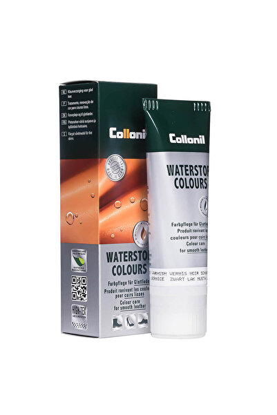 Collonil Cremă pentru încălțăminte Waterstop Colours cu ulei de migdale, 75 m...