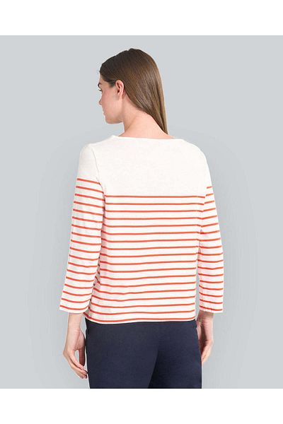 Gant Breton Striped Boat Neck T-Shirt