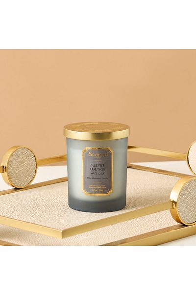 Scent.d London Scent.d London Velvet Lounge Scented Jar Candle - 226 gms