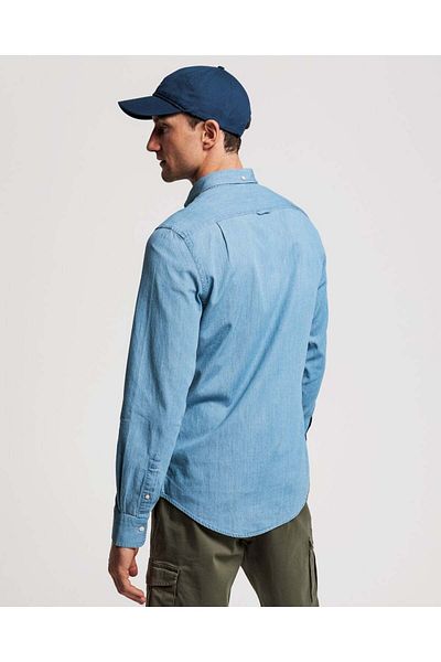 Gant Slim Fit Indigo Shirt