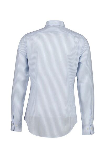 Gant Slim Fit CLASSIC SHORT SLEEVE Striped Poplin Shirt
